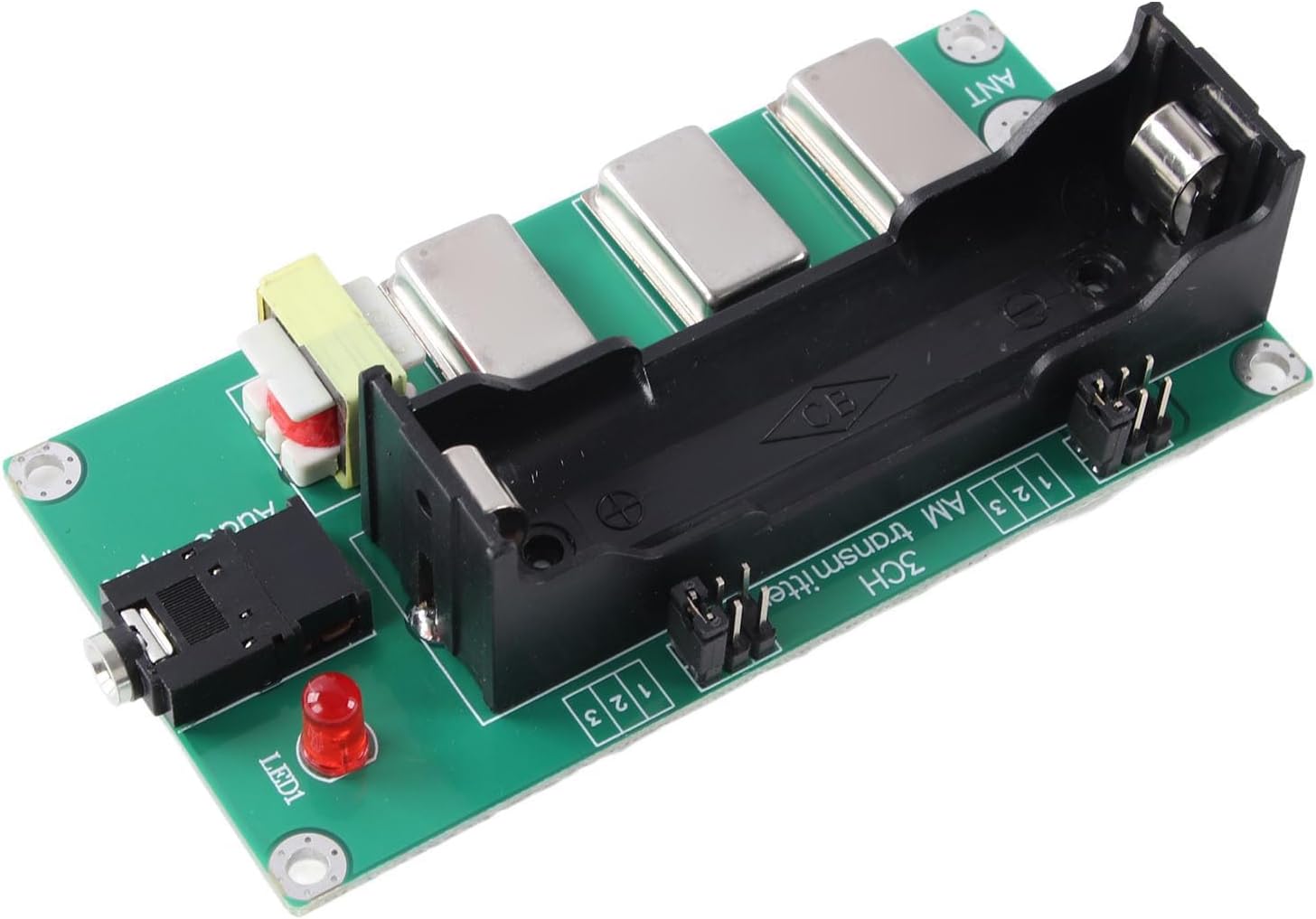 ViaGasaFamido Amplitude Modulation Transmitter 3.6V 1-5MHZ 3 Channel AM Transmitter with Antenna, Portable Fm Transmitters for DIY Projects