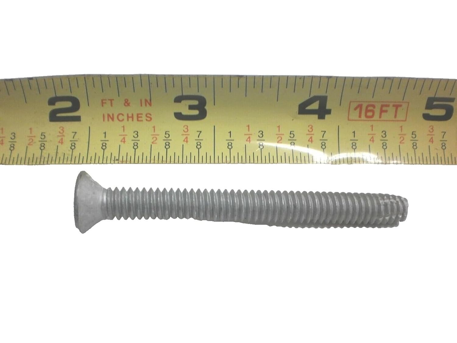 TFX250ACQ Lot of 175 - Plated 1/4" x 2.5" for Torx Self Tapping Trailer Wood Deck Screws W/Bit - Trailer Screws Replacement