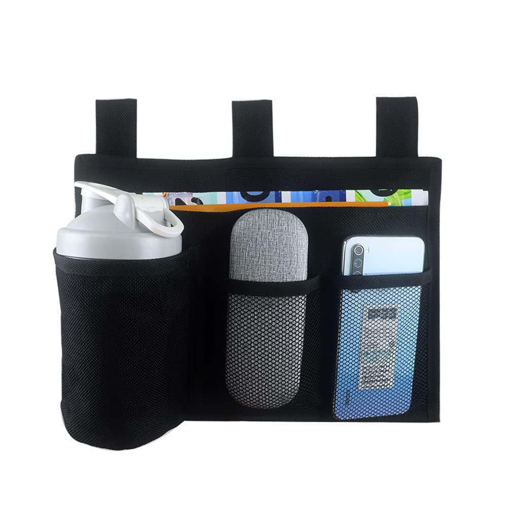 Organizador de almacenamiento de cama de doble piso organizador de mesita noche bolsa almacenamiento para dormitorio universitario habitaciones de bebé carriles de cama de bebé hospital etc
