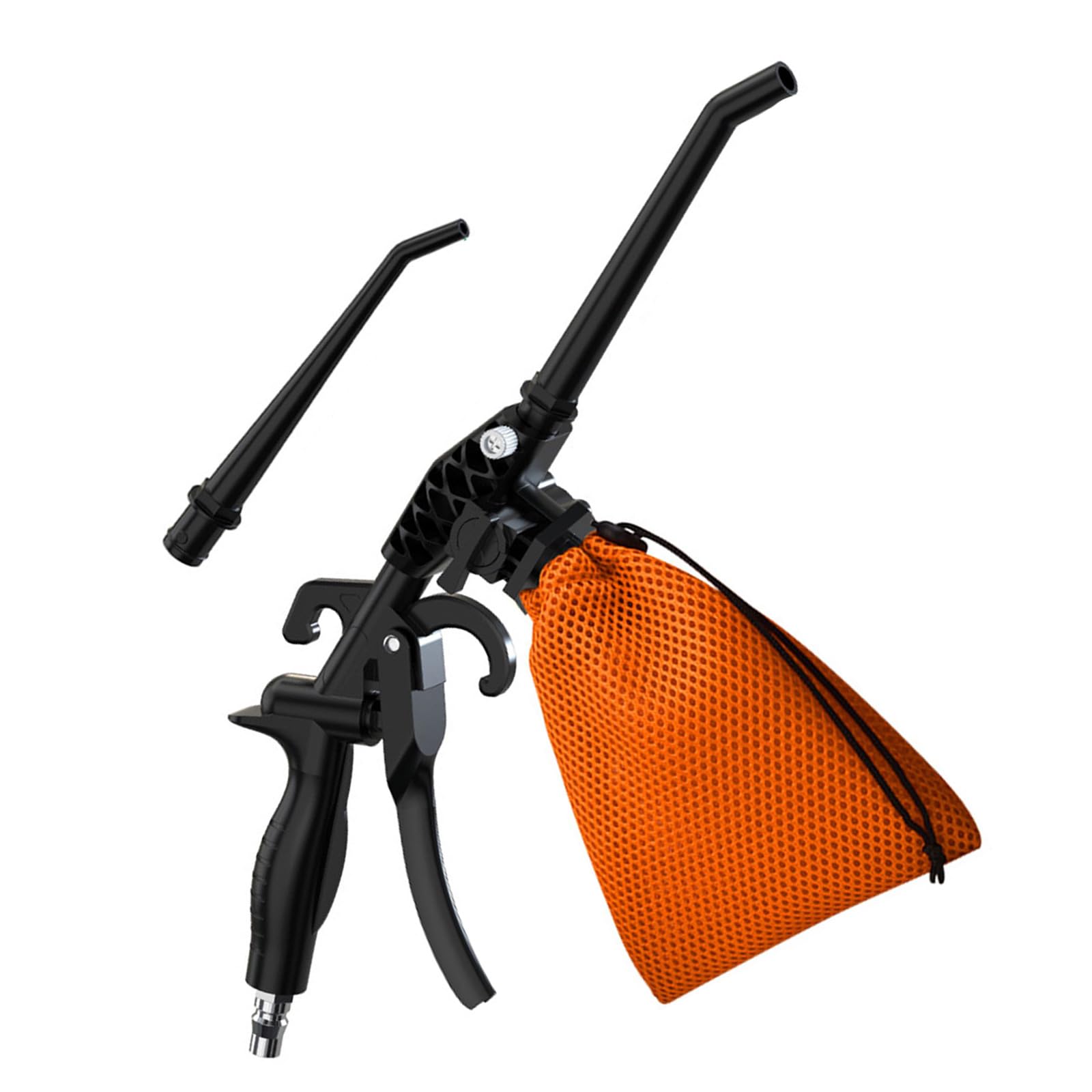 Industrial Vacuum Blower Comes with 3.5mm / 7mm Nozzles 0.5L Collection Bag for Workshop Debris Removal Tool Industrial Cleaning Vacuum Blower