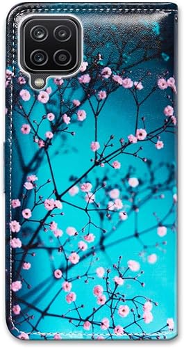 Miniatura 7 de Funda para Galaxy A12, funda de piel con tapa para teléfono con ranura para tarjeta y soporte para Samsung Galaxy A12 2021