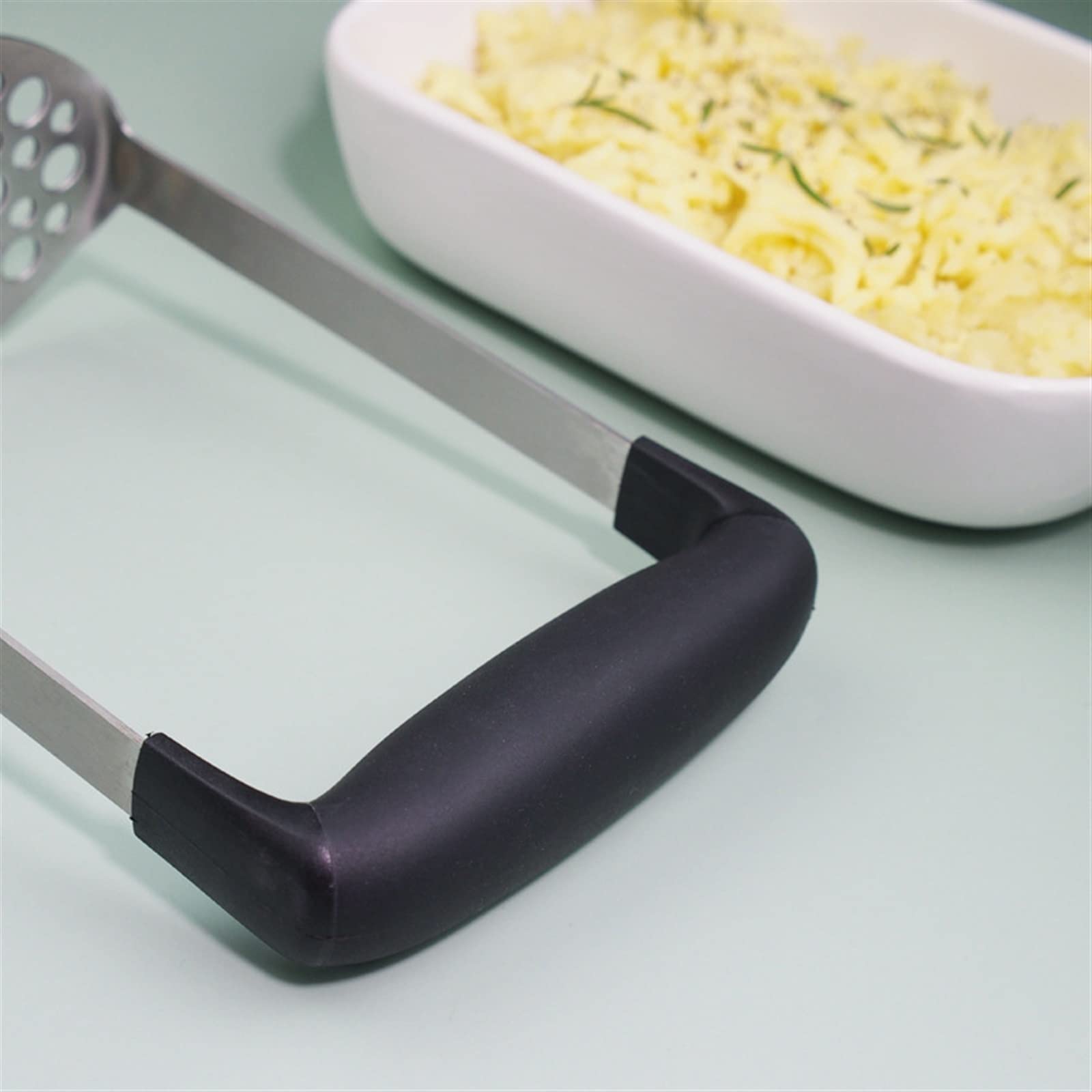 Kartoffelstampfer, Kartoffelstampfer und Kartoffelstampfer aus Edelstahl, Schlammdruck-Schlammmaschine, Küchenhelfer, Zubehör, Stampfer