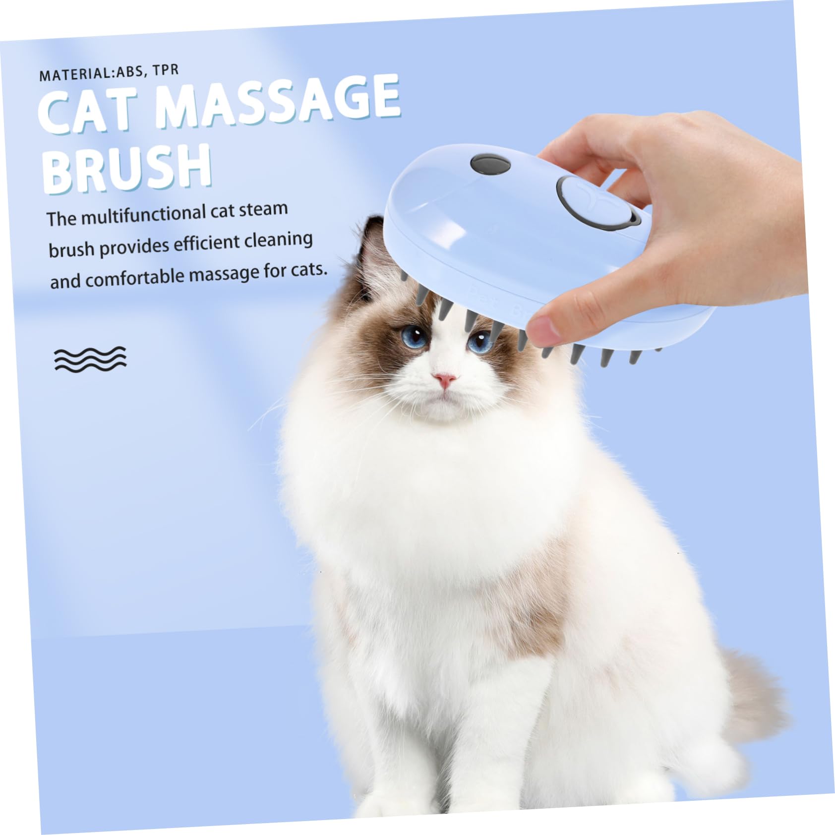 YARNOW 3 Piezas Cepillo De Para Gatos Cepillo De Baño De Masaje Para Mascotas De Para Mascotas De Gato Para Baño De Para Gatos De