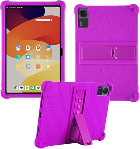 Funda para tableta Xiaomi Redmi Pad SE de 11 pulgadas 2023, cubierta de soporte ajustable de silicona suave amigable para niños para Xiaomi Redmi