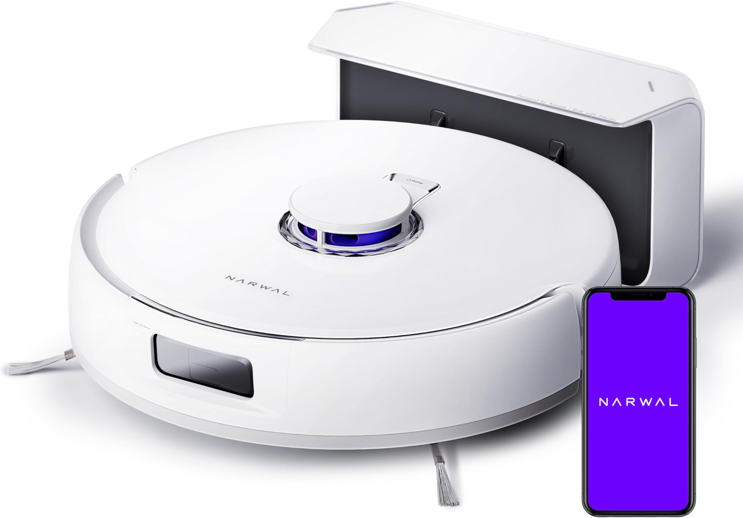 Freo X Plus Robot Vacuum and Mop, 7-Week Dust Storage, 7800Pa Suction, Zero Tangles, Tri-Laser Obstacle Avoidance, LiDAR Navigation, Self Vacuum Cleaner for Pet Hair, Hard Floor, Carpet