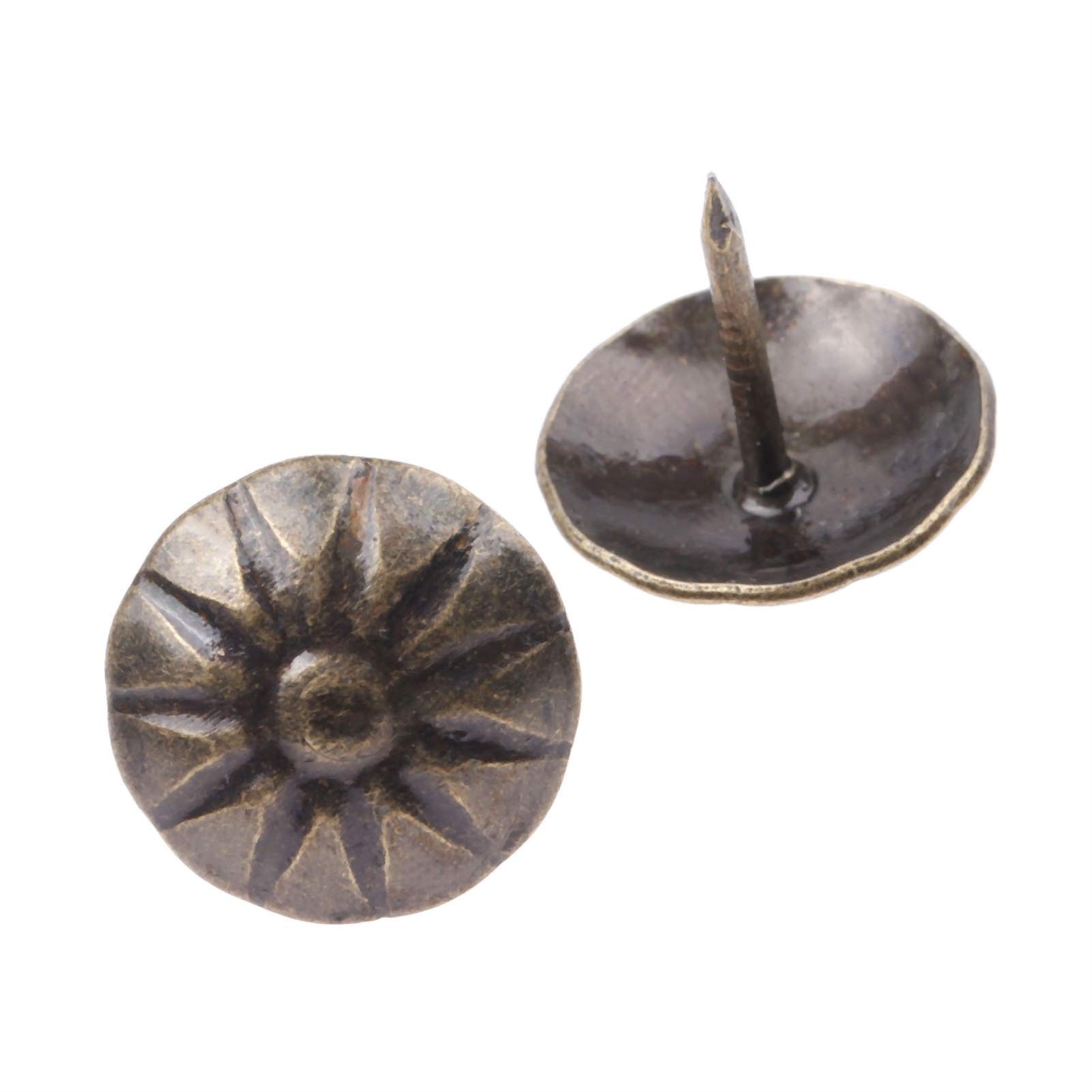 Boîte à Bijoux intérieure 17x15mm, 20 pièces, punaises de Meubles canapé, Porte adaptée au Bureau l'école