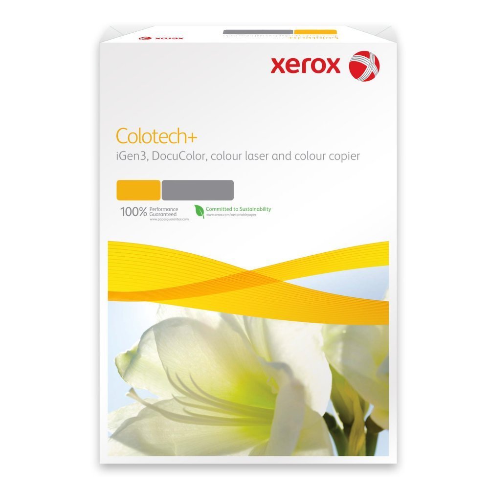 Xerox 003R94652 Colotech+ kolorowy papier laserowy premium, DIN A3, 120 g/m², 500 arkuszy, biały