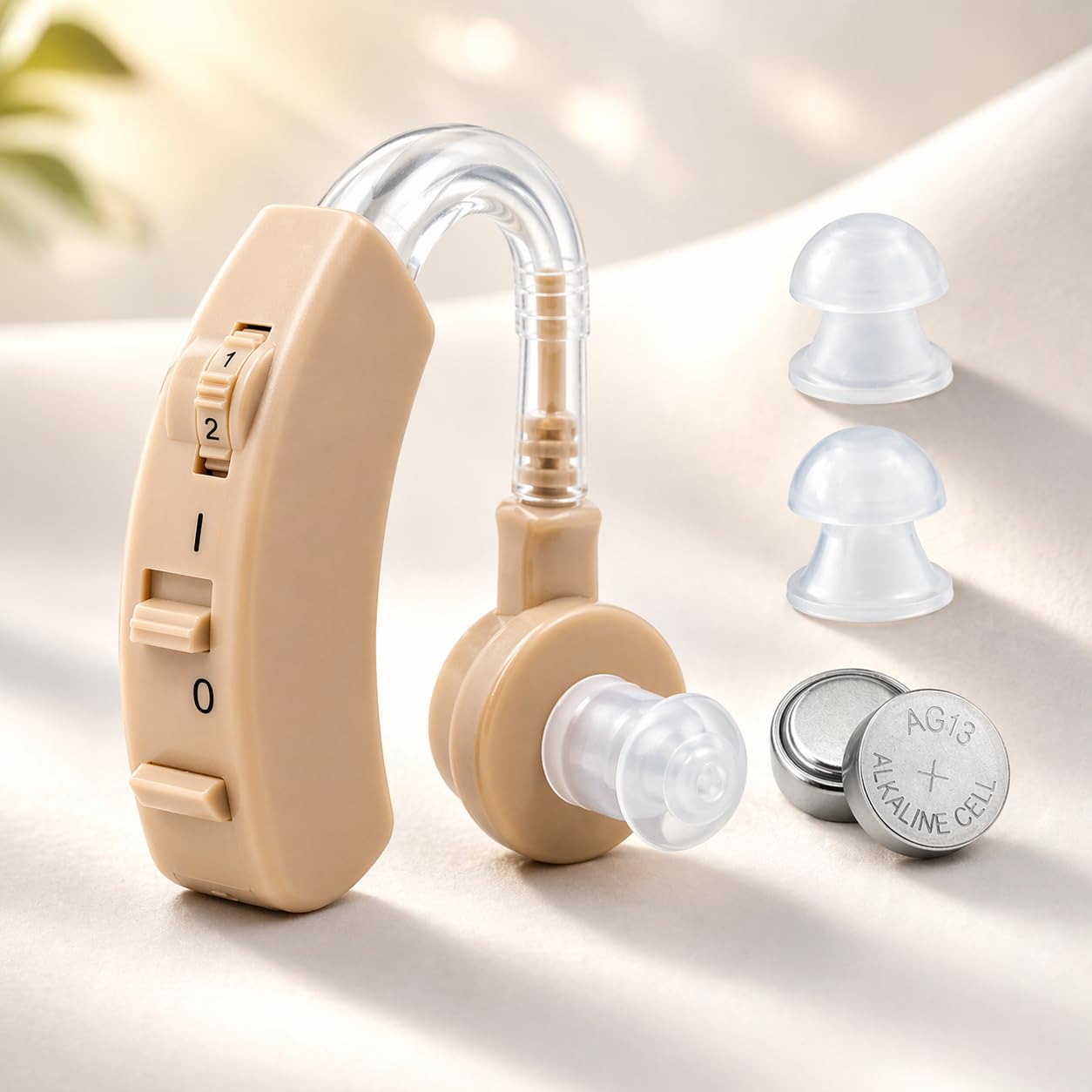 Cyber Sonic Hearing Amplifier Device | Lightweight Sound Amplifier with Adjustable Volume | Behind-the-Ear Personal Listening Device for Daily Use-image-16