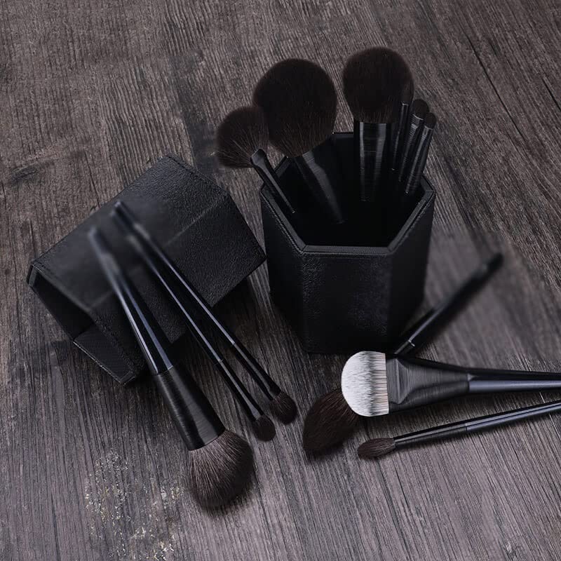 12pc Makeup Brush Set Lip Loose Powder Light Beauty Tools image 5