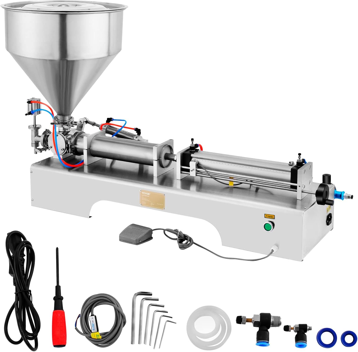 VEVOR Pneumatic Liquid Paste Filling Machine 50500ML