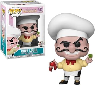 Funko Pop! Disney: Little Mermaid - Chef Louis, Multicolor, Standard