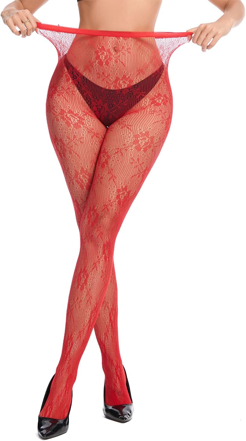 Century Star Fishnet Stockings for Women Sexy Floral Patterned Tights Lace Stockings Fish nets Tights Sexy Pantyhose - Image 2