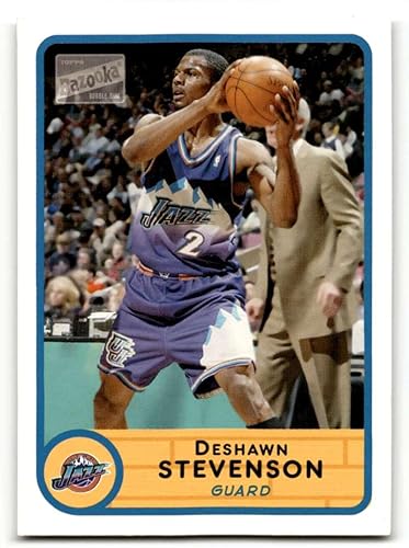 2003 Bazooka #206 DeShawn Stevenson Utah Jazz Basketball Cards EXNM Basketball Card