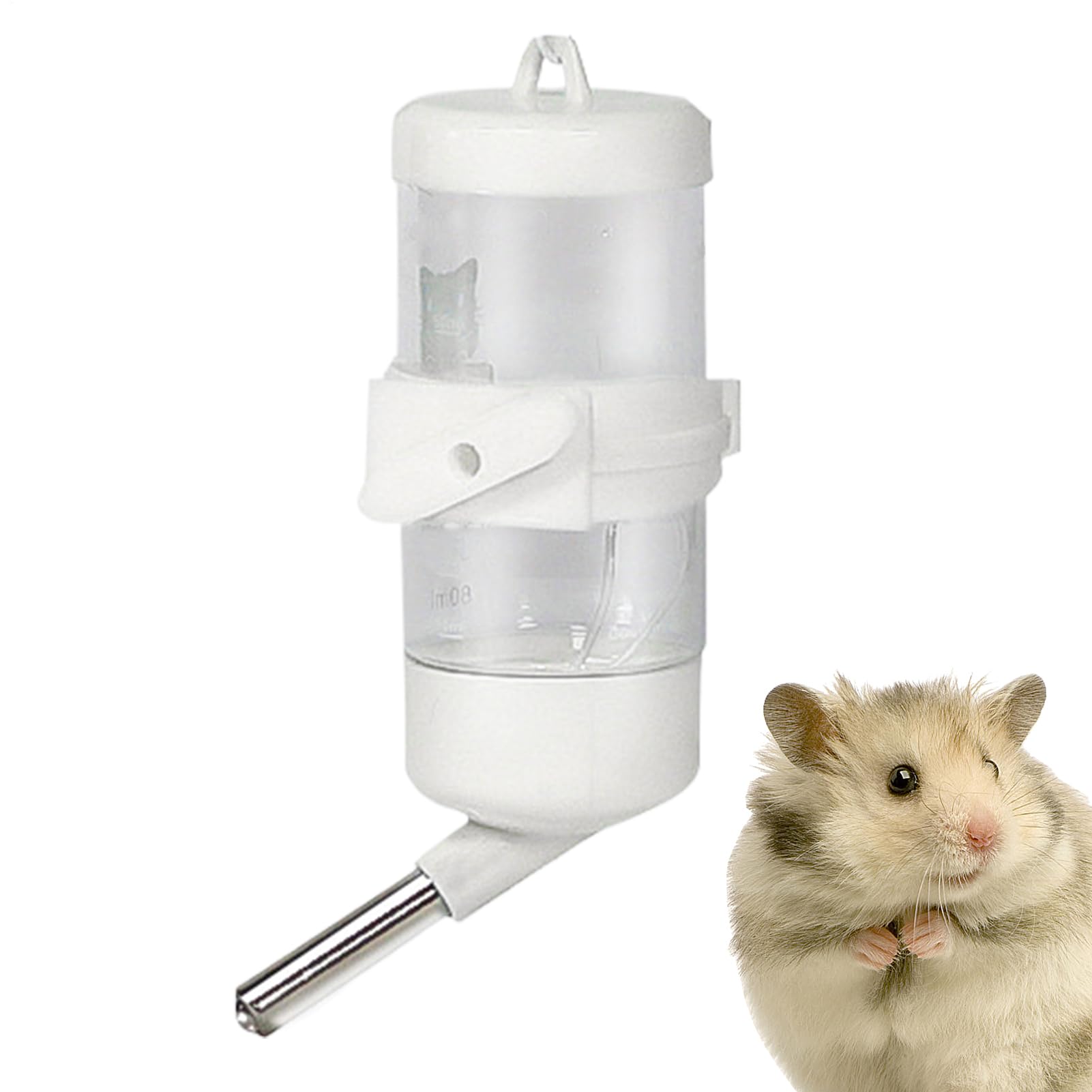Bebedero para Hámster, Dispensador De Agua para Erizos, Bebedero Antigoteo para Jaulas De Hurón Enano Y Hámster Uso para Hidratación De Mascotas
