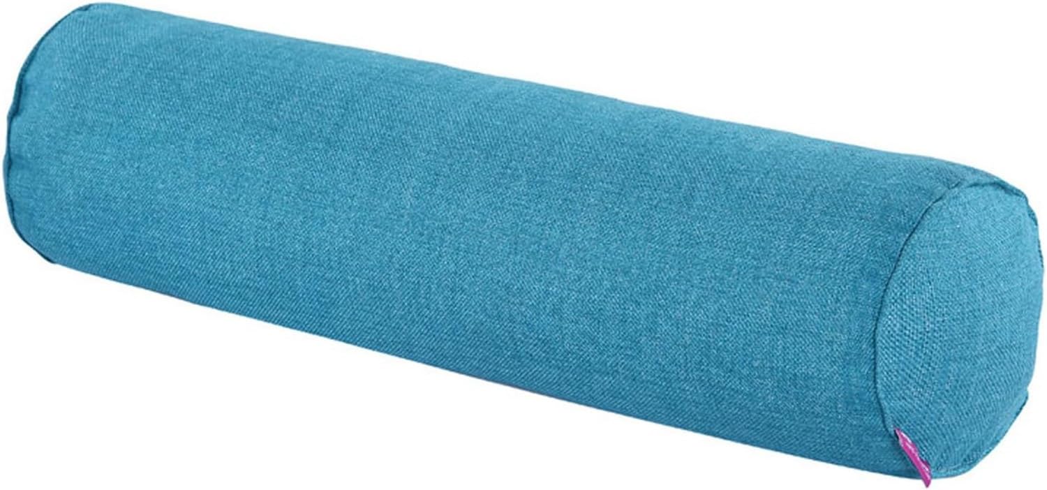 Cuscino Cilindrico Morbido 15x50cm Bianco - Per Schiena, Lombare, Testa, Dormire, Supporto Corpo - Foto 7