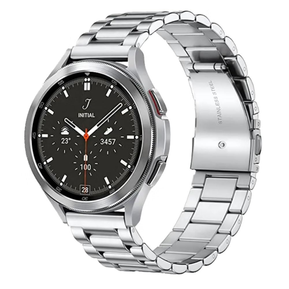 Correa de Reloj Acero Inoxidable Metal Correa Pulsera de Metal 18mm 20mm 21mm 22mm 24mm con Liberación Rápida Correa inteligente Para Hombres y Mujeres