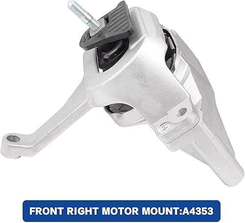 Miniatura 2 de Soportes de motor y trans compatibles con Altima 2.5L 2007-2017, repuesto OE A4339 A4340 A4350 A4353, 11360-JA000 11220-JA000 11350-JA00A