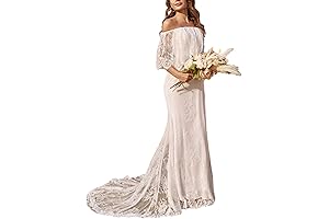 Lace Boho Wedding Dresses