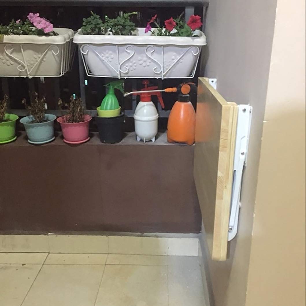 Tavolo da Cucina Pieghevole in Legno, a Muro Scrivania Mensola della Cucina di Casa Tavolo da Studio Multifunzione per Computer da Ufficio