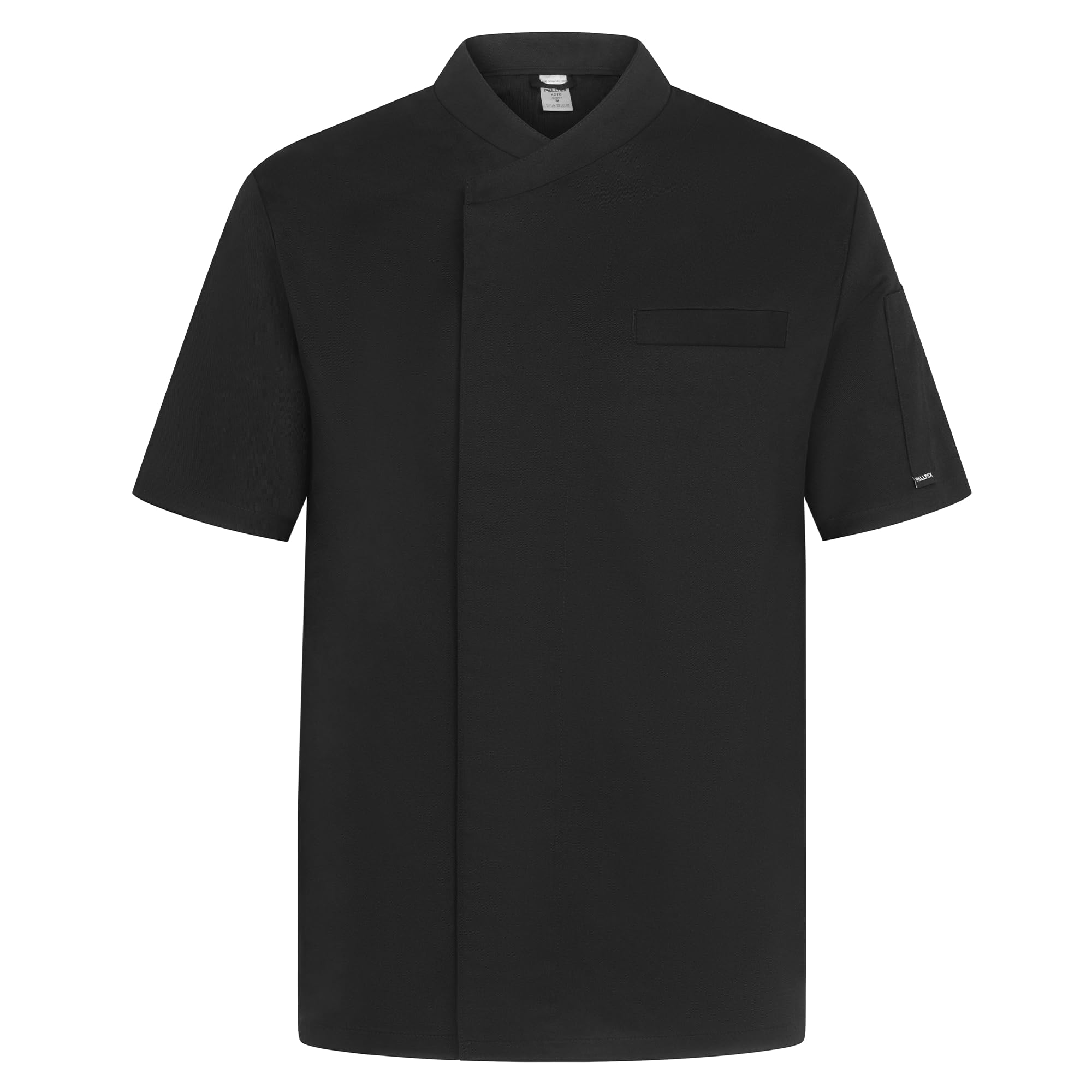 PALLTEX KOTO SS 100% Veste De Cuisine Unisexe pour Homme et Femme | Vêtement De Chef Professionnel | Uniforme À Manches Courtes