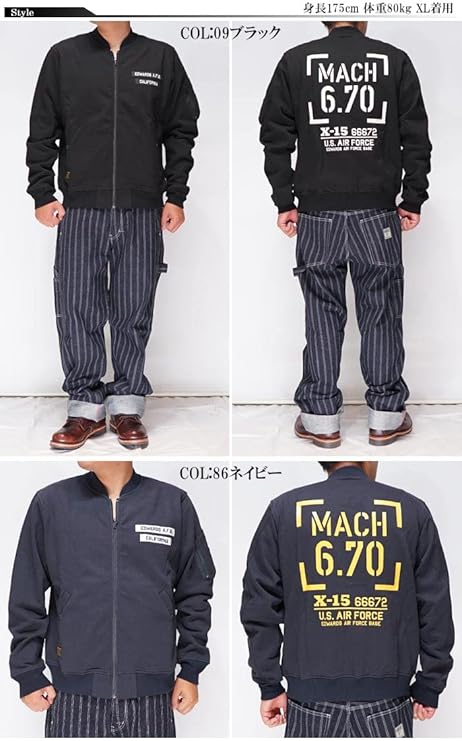 Amazon.co.jp: AVIREX アヴィレックス アビレックス ジップスウェット