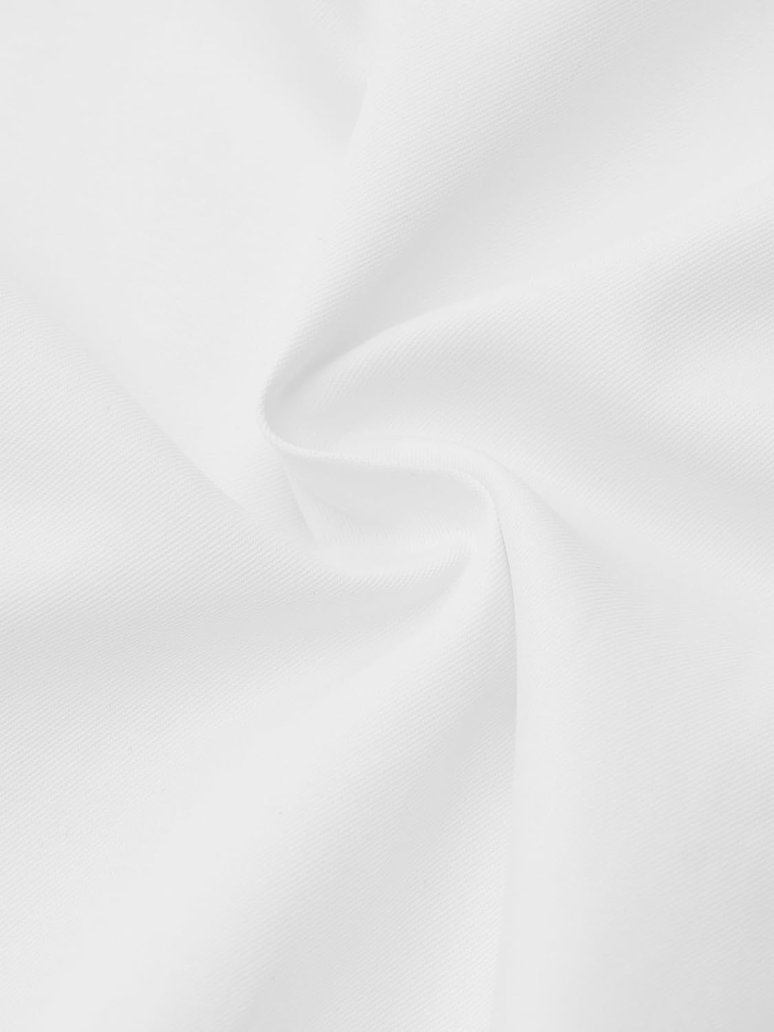 Women's Short Sleeve Button Down Shirt Casual Polo V-Neck Ruched Blouse Work Top, Stylish Office & Casual Shirt - Image 7