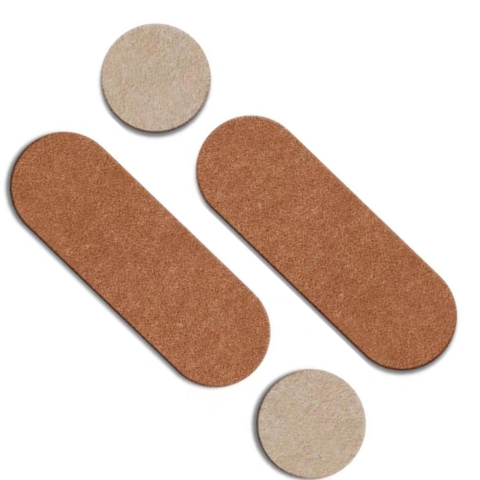 Kalttoy Brown Indoor Wall Decoration Felt Board Set Easy Installation Message Board Enhances Room Decoration Soundproof Proof Soundproofing Panels