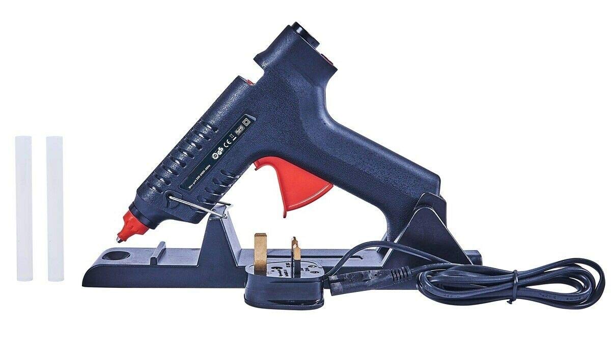 Pro User Black Cordless Glue Gun 35-80W Portable Wireless