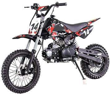 HHH 110 cc dirtbike تاو تاو موتورز DB14 الترابية الدراجة حفرة الغاز الدراجة الترابية Pitbike 110 cc Dirtbike للأطفال الأحمر