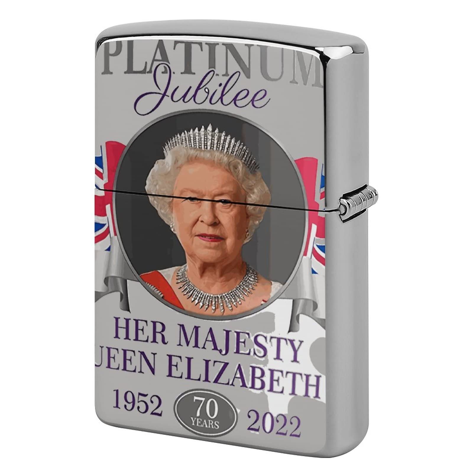 Zippo ライターQueen Elizabeth-ウェッジウッド イエローリボンカップ 