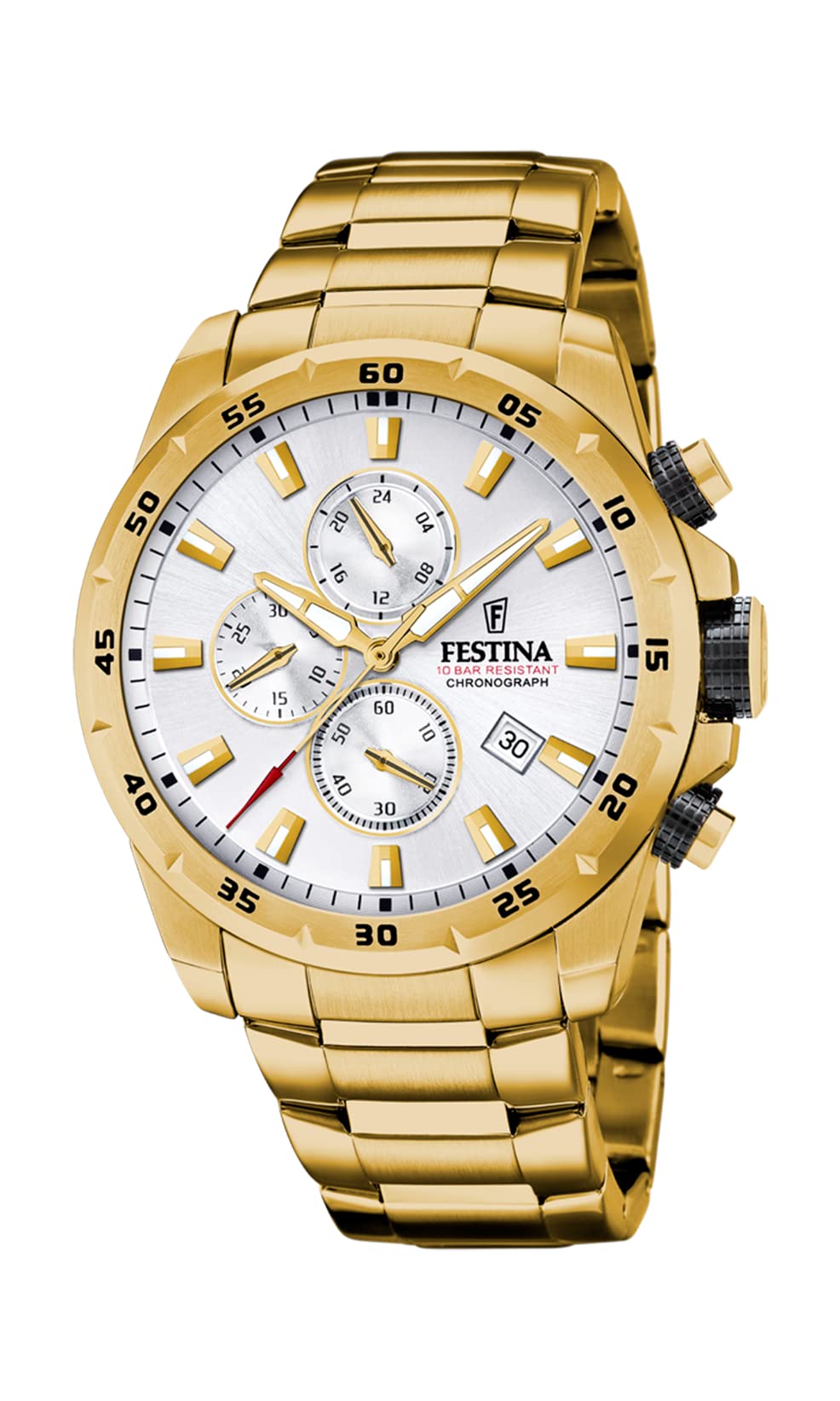 Festina Men's Analogous Quartz Watch with Stainless Steel Strap F20541/1