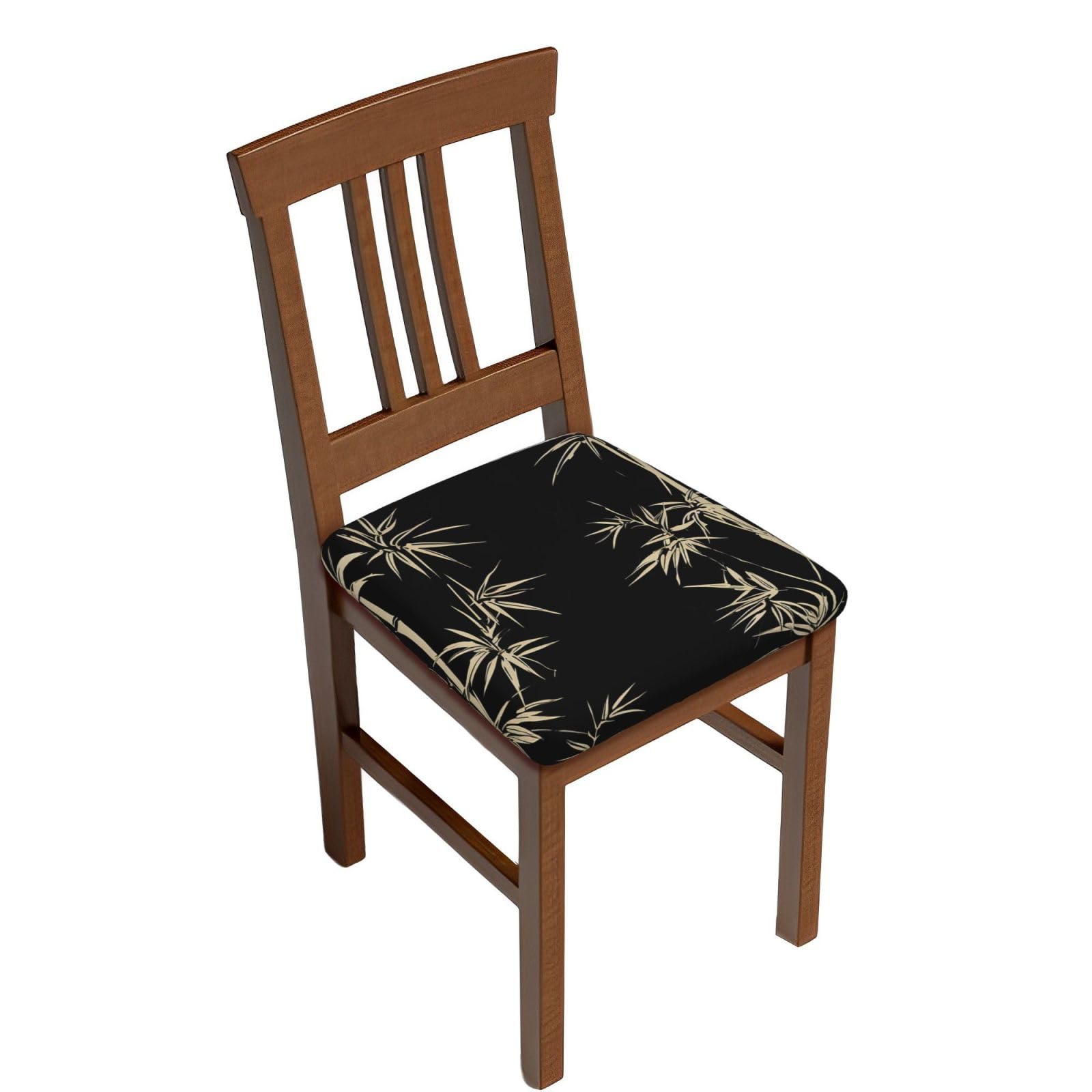Housse de tabouret de bar asiatique haut de gamme - Protection carrée et souple haute élasticité