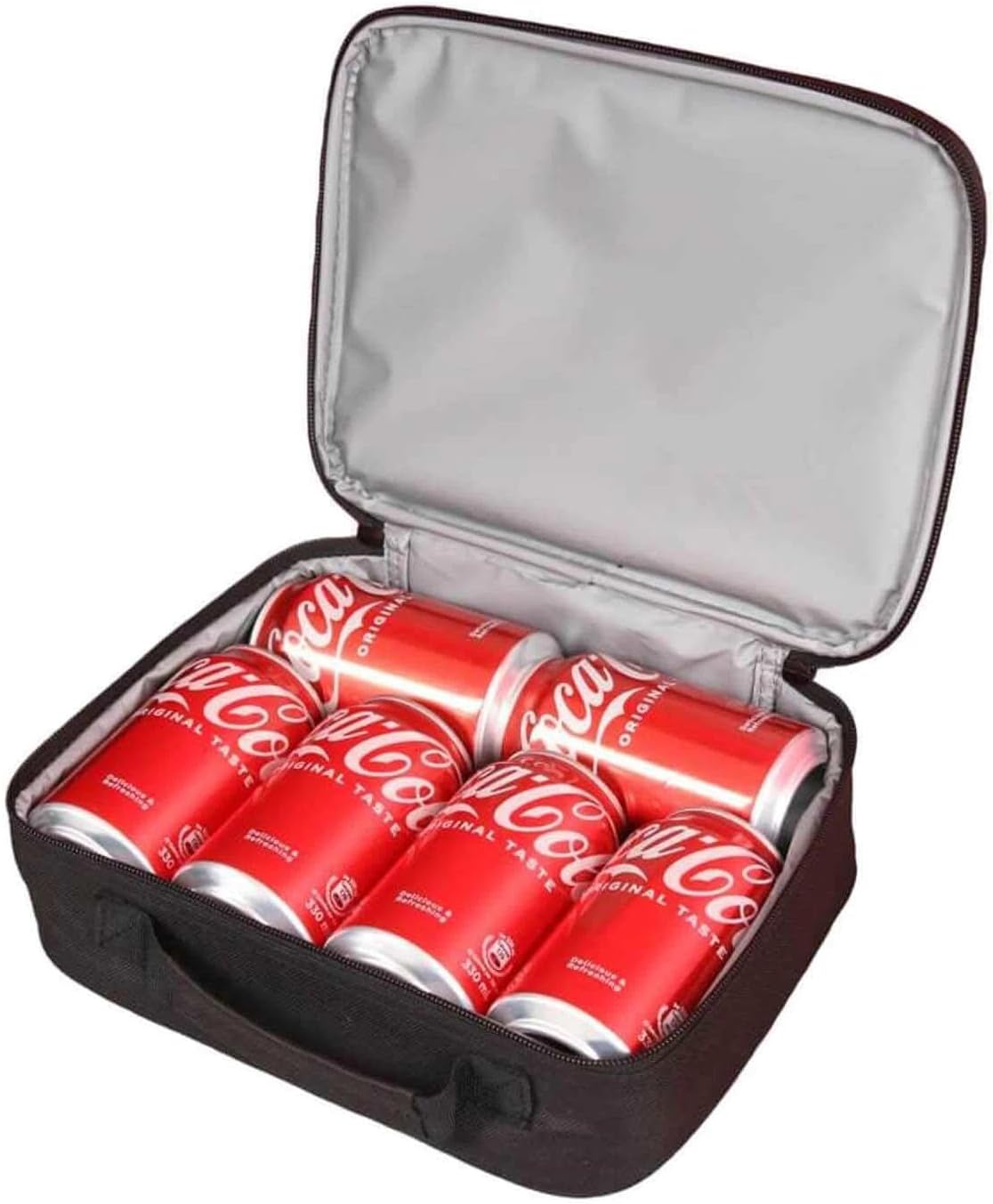 Astronaut Lunch Box for Boys and Girls, Elementary Kids Lunch Box, School Lunch Bags for Kids, Polyester, PEVA Thermal Insulation Lining, Top Handle, Leak Resistant - Image 5