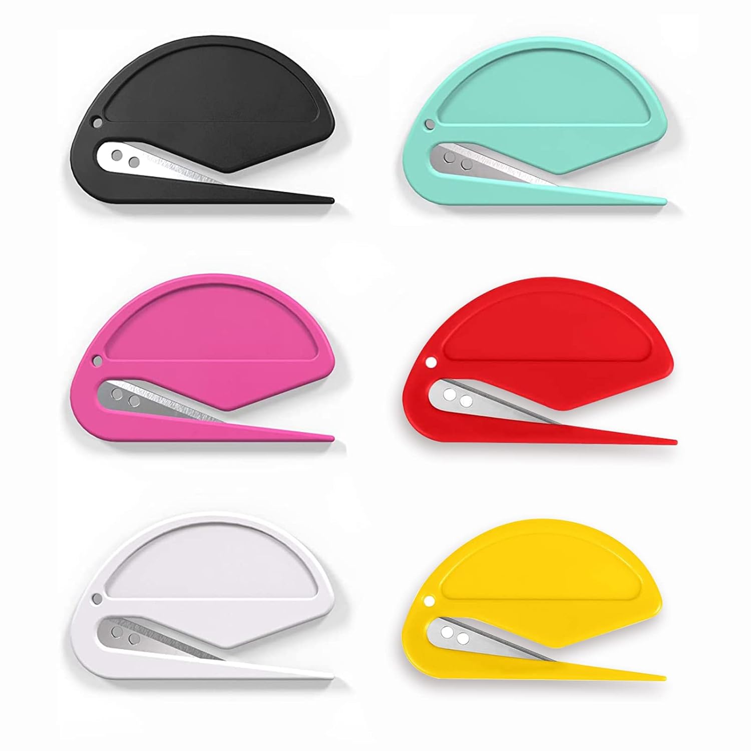 6pcs Hair Elastic Band Cutter, Rubber Band Cutter for Hair