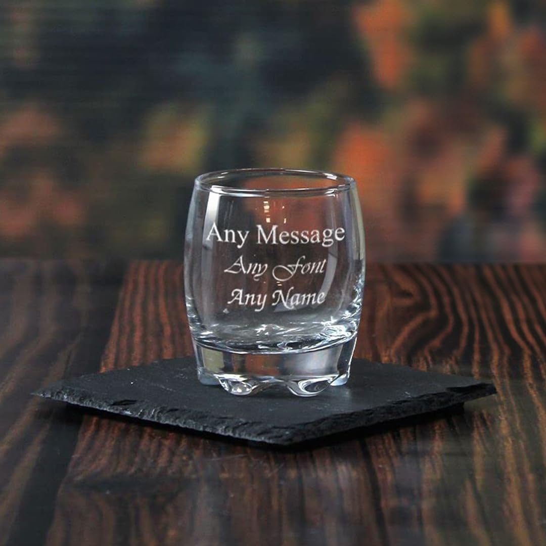 Verre à shot Adora gravé personnalisable 80 ml avec coffret cadeau