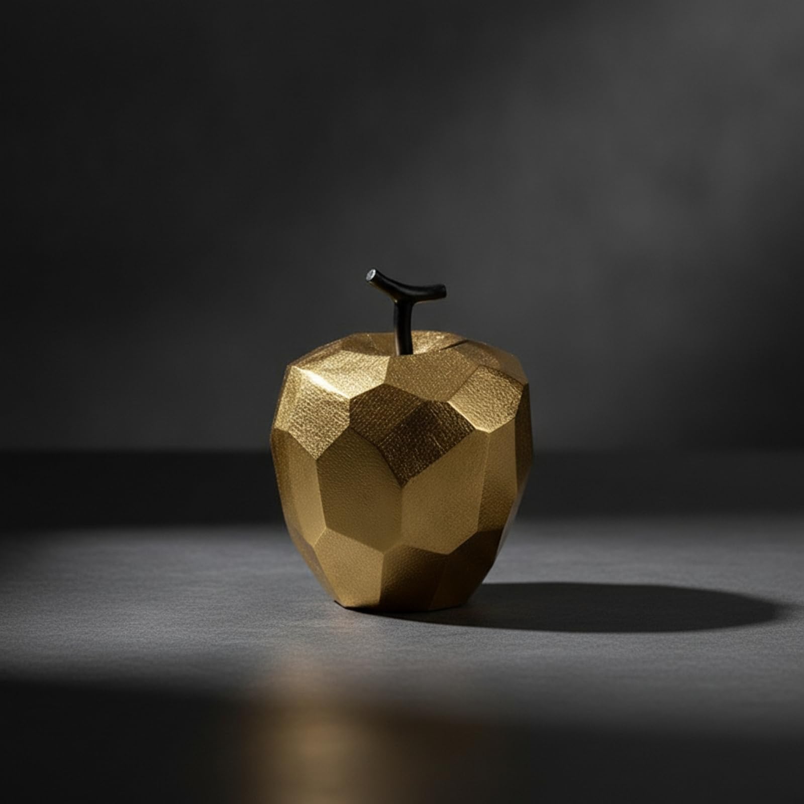 Apfel Geometrisch Apfel-Skulptur Modern rationsfigur für Couchtisch, Regal, Schreibtisch