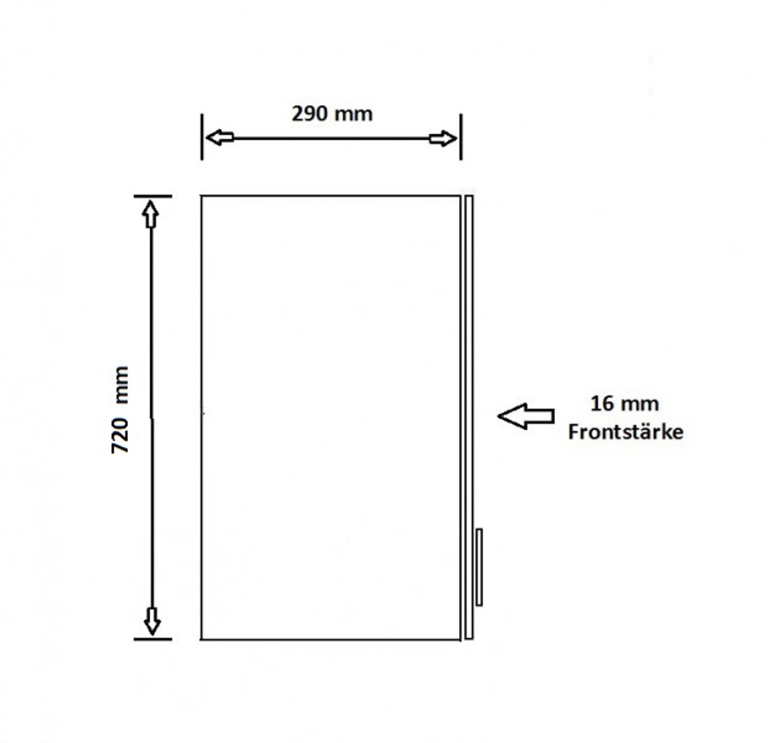 Kuechen-preisbombe Küche Nessa Hängeschrank 60 cm Anthrazit Küchenzeile Küchenblock Einbauküche