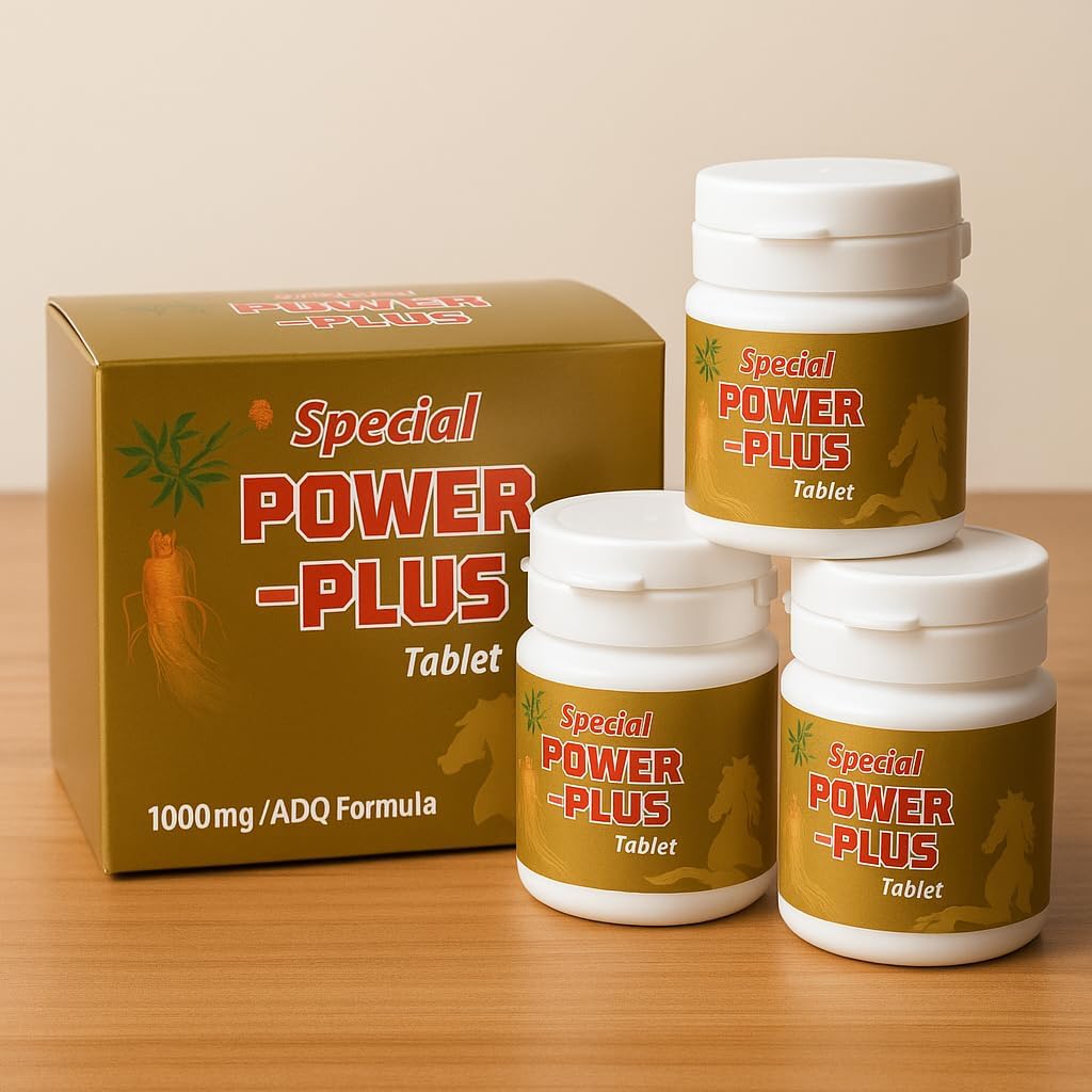 Power Plus Super - Ginseng Root Korean Red Ginseng (36 Capsules)