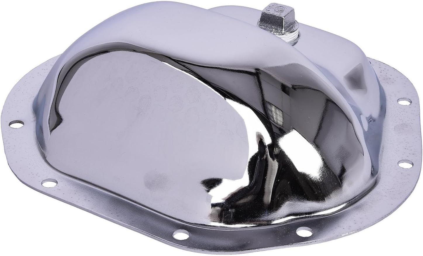 JEGS 62564 Chrome Differential Cover Dana 44 10-Bolt Chrome-Plated 16-Gauge Stee