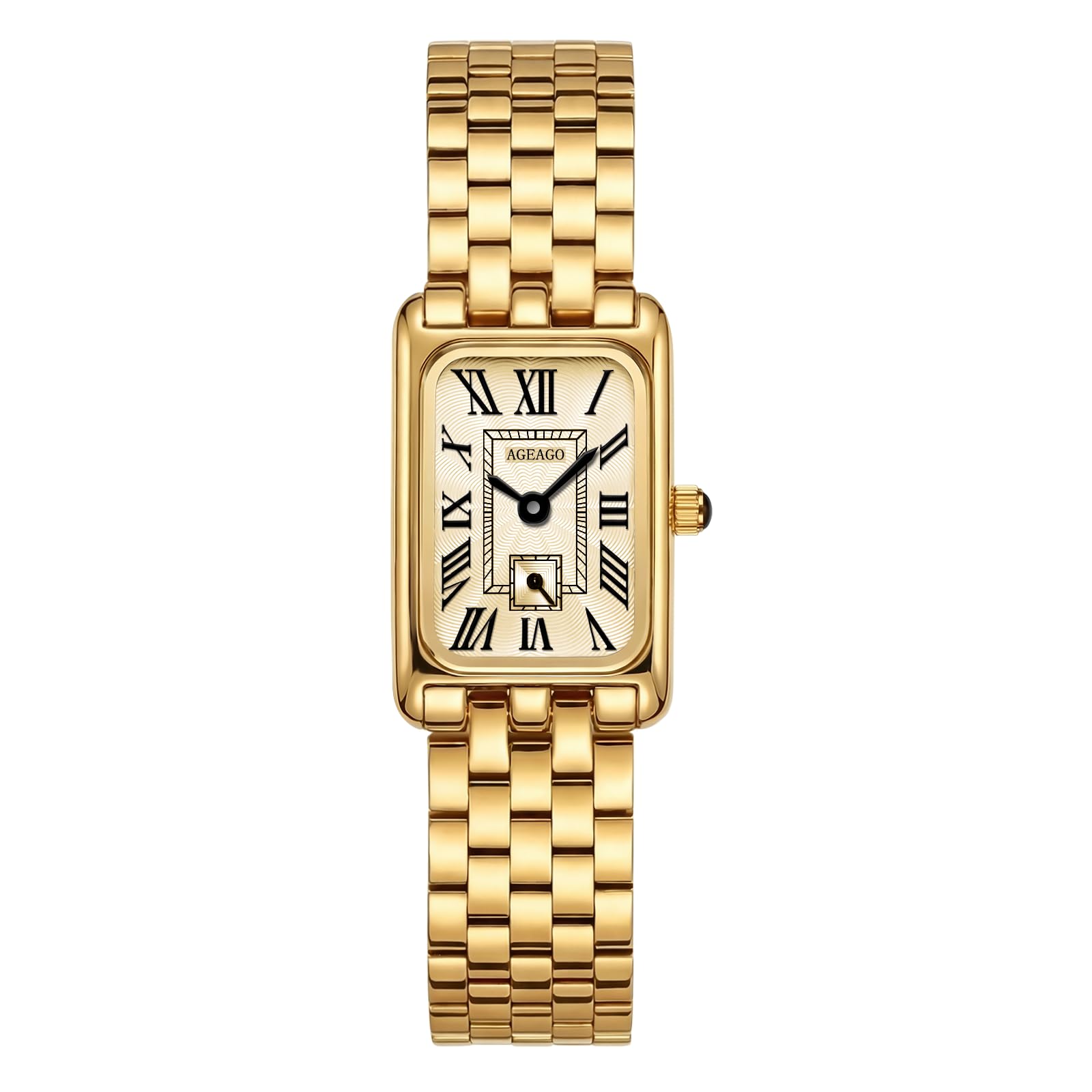 �️AGEAGO Small Gold Watches for Women,Gold