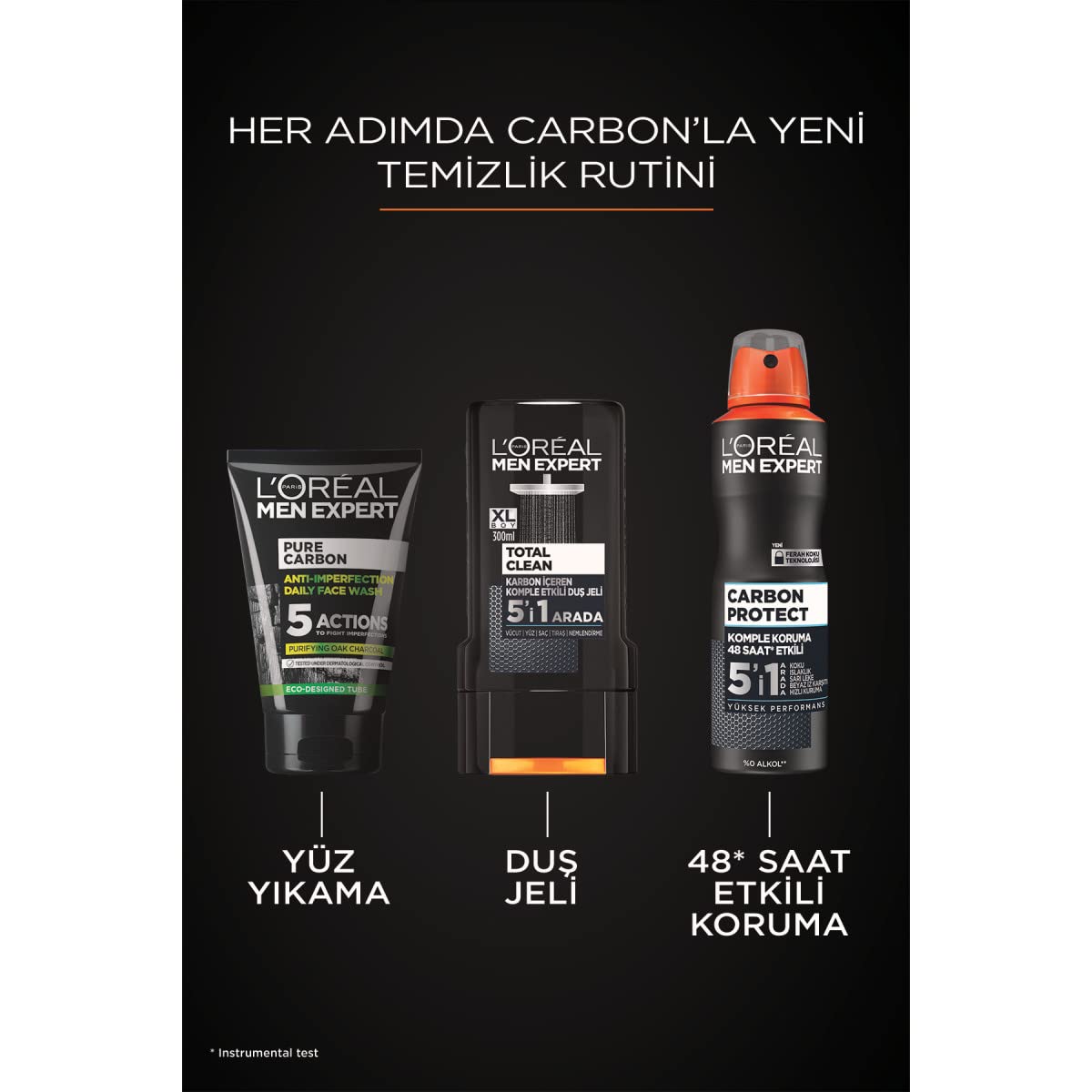 L'Oreal Paris Men Expert Carbon Protect Anti Perspirant Sprey Deodorant 150 ml