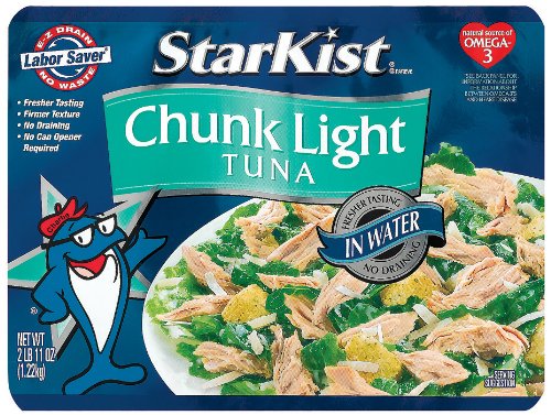 StarKist Chunk Light Tuna In Pouch, 43-Ounce Pouches (Pack of 2)