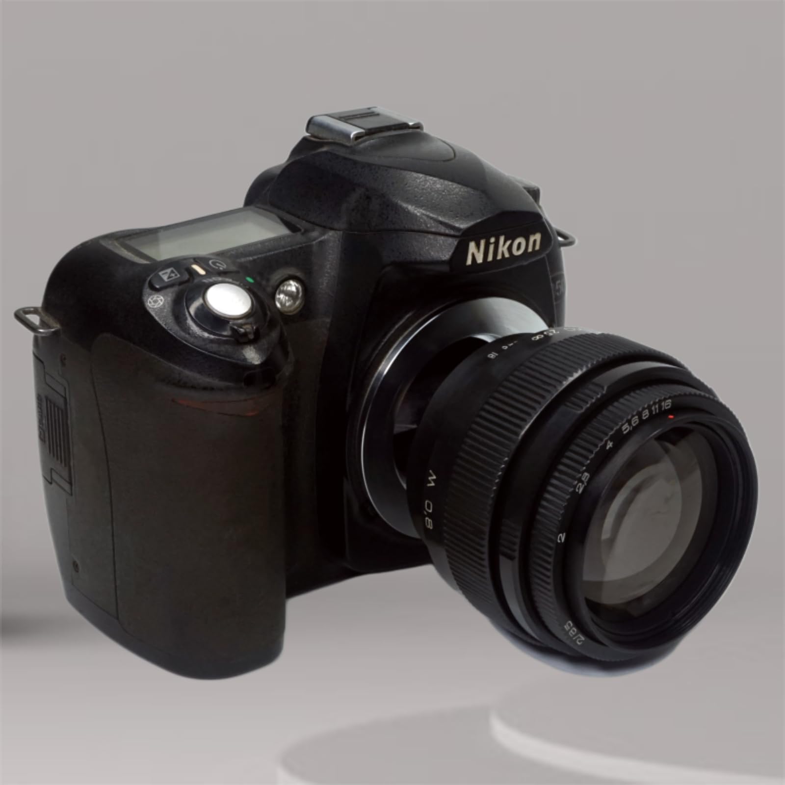 PHOLSY Anello Adattatore per Lenti Messa a Fuoco Manuale per Obiettivi M42 42mm Mount e Compatibile con Nikon F AI-Mount Corpo Fotocamera, M42 su F