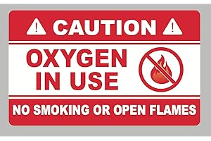 Oxygen in Use Signs