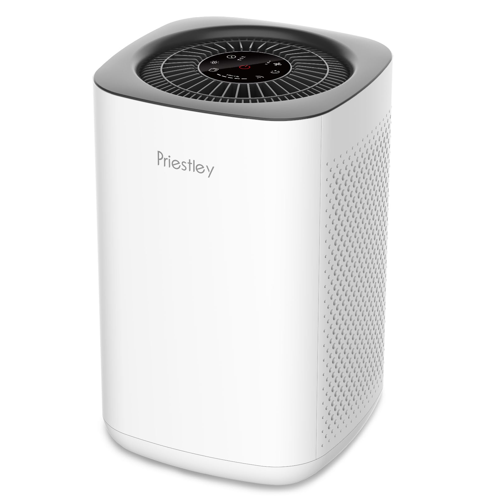 Priestley Air Purifier for Bedroom Home Dorm Up to 1100Ft Smart WiFi Air Purifiers 3-in-1 Air Filter with