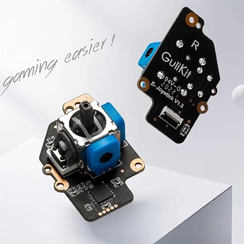 Miniatura 2 de Paquete de 2 unidades GuliKit sin deriva - Módulo de joystick electromagnético para reparación de piezas de joystick con efecto de pasillo para