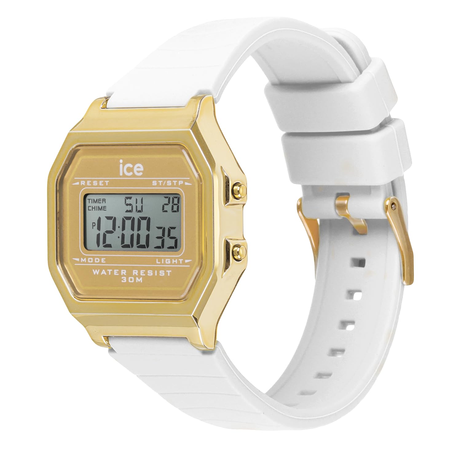 ICE-WATCH - Ice Digit Retro - Damenuhr mit Kunststoffarmband - 022049 (Small)