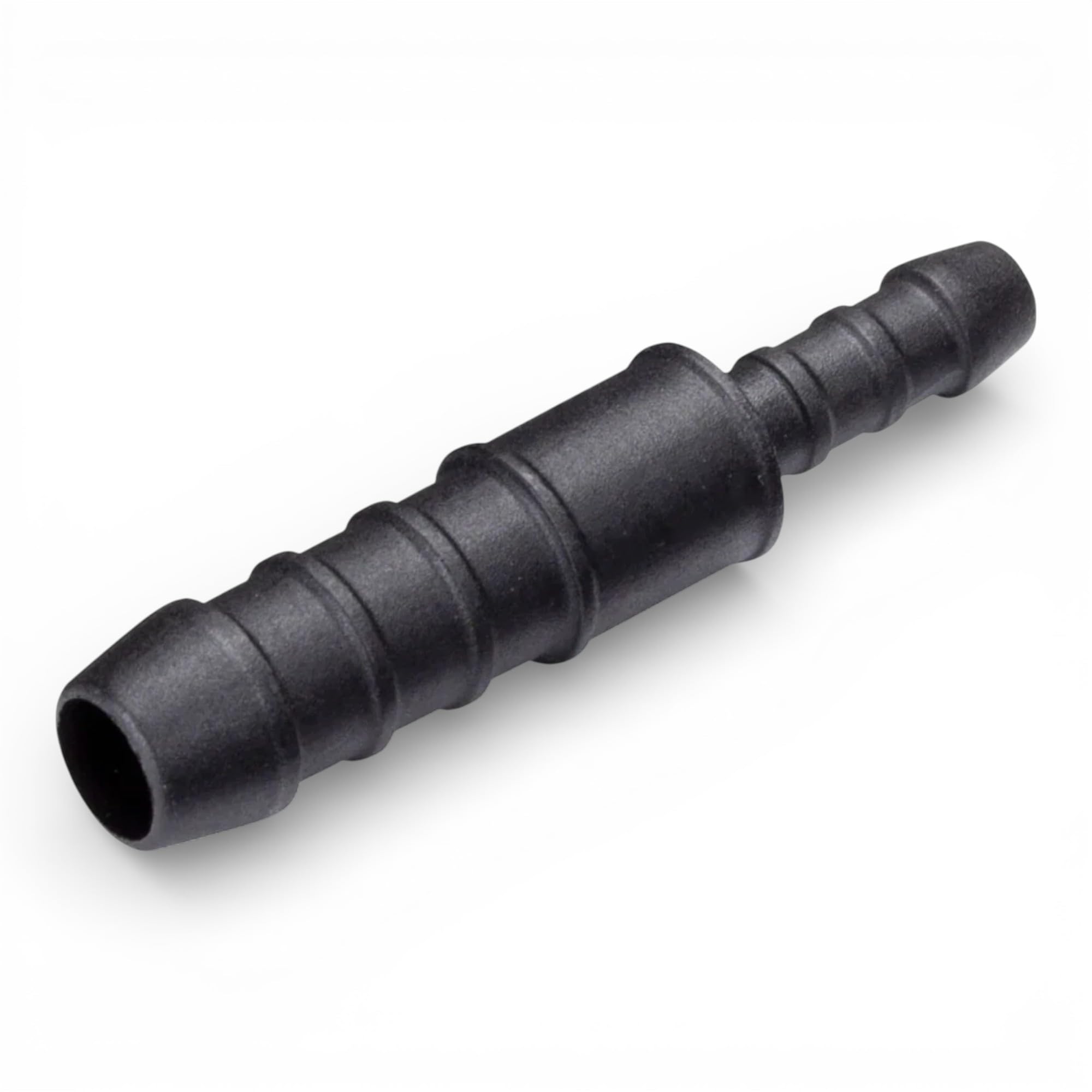 Straight Hose Pipe Reducer (16mm to 10mm) Barbed Connector Nylon PA6 Fuel Oil Coolant Chemical Resistant