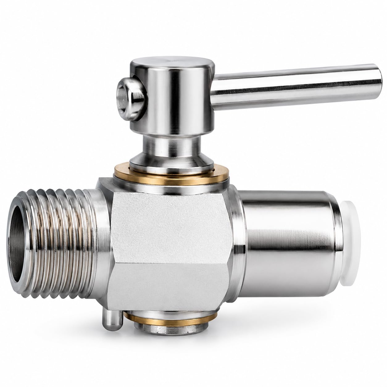 Filox Brass 1/4" RO Diverter Valve | Heavy Duty RO Ball Valve for All Domestic RO Water Purifiers | Leak-Proof, Rust-Resistant, Easy Installation | Unique Design-picture-18