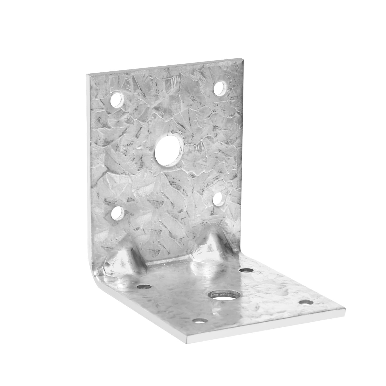 Photo 1 of 10 Pack Corner Bracket L Brackets for Wood HDG Angle Brackets Versatile Corner Brace Anti-Rust and Reinforcing,2.8MM Thickness,2.75x2.75x2.36in